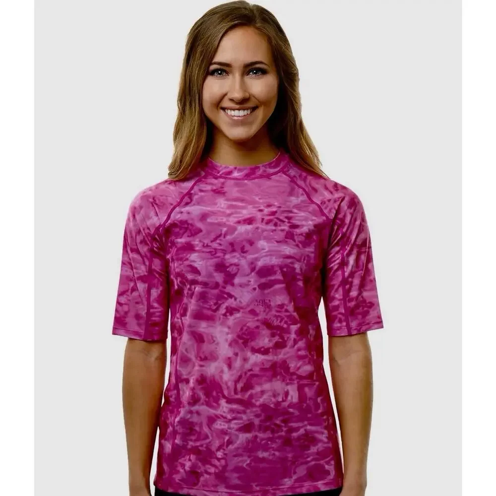 Swim Shirt, Aqua Design UPF 50+, Pink, XL, Surfer, Swimmer, Protective, NWT
